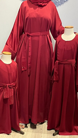 Crimson Crystal Abaya (UAE)