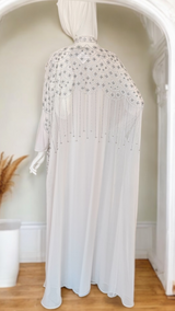 Chic Farasha Kaftan (Mink Haze)