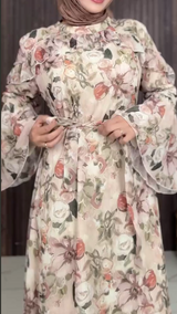 Blush Garden Ruffle Dress