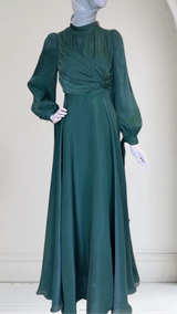 Ayah Shimmer Silk (Emerald)