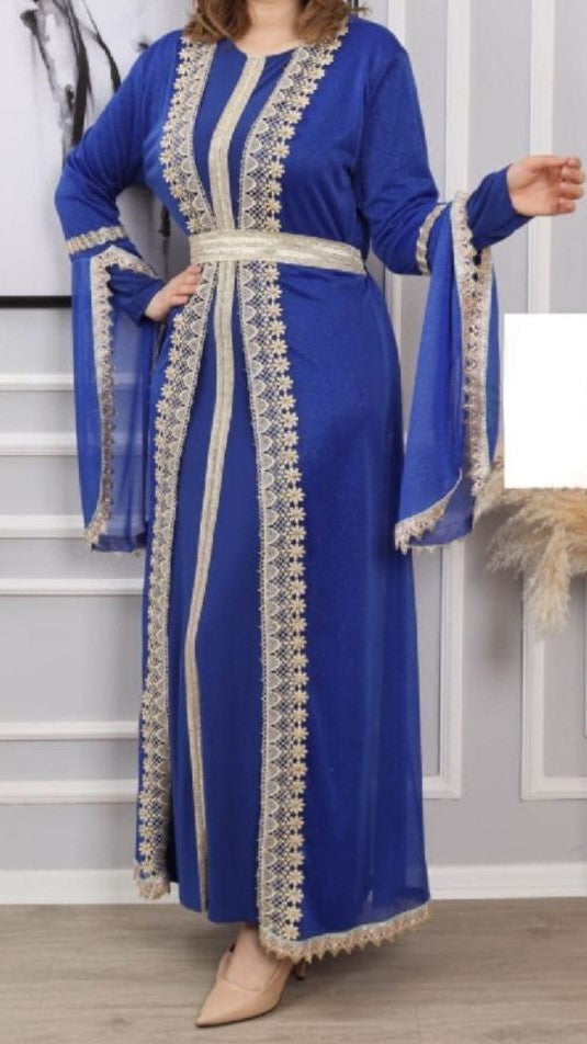 Blue caftan best sale