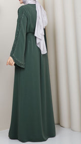 Grace Abaya Set -Olive Mist