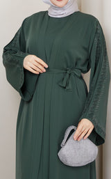 Grace Abaya Set -Olive Mist