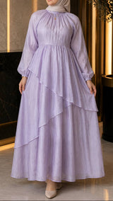 Lavender Cascade Dress