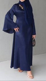 Modish Maxi Dress-Navy