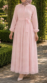 Pink Hue Cotton Maxi