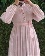 Pink Hue Cotton Maxi