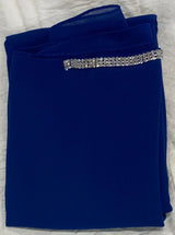 Chiffon Instant Hijab w Crystals