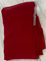 Chiffon Instant Hijab w Crystals