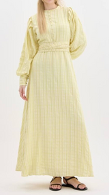 Chic Summer Maxi (Lemon)