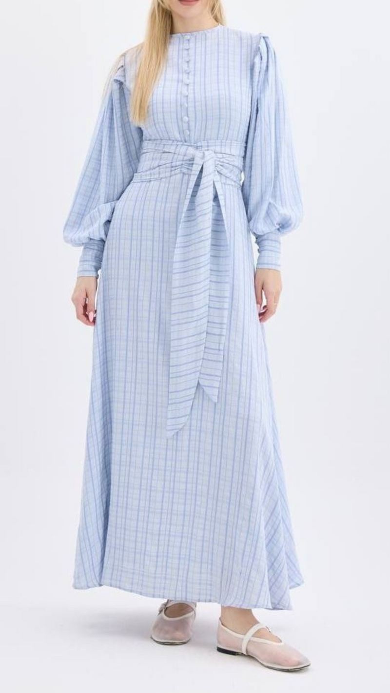 Chic Summer Maxi (Light Blue)