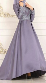 Tafetta Silk Gown