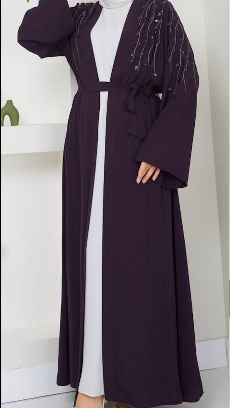 Purple Haze Abaya Set