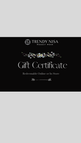 Trendy Nisa Gift Card