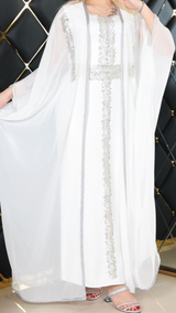 Elegant White Kaftan (Turkey)