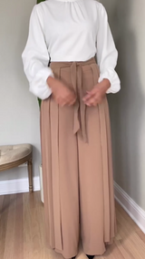 Trendy Pants Skirt Set