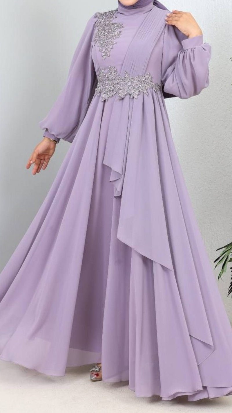 Lilac Vintage Party Dress