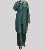 Modish Tunic Set (Emerald)