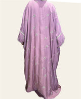 Chic Moroccan Kaftan (Dusky Pink)