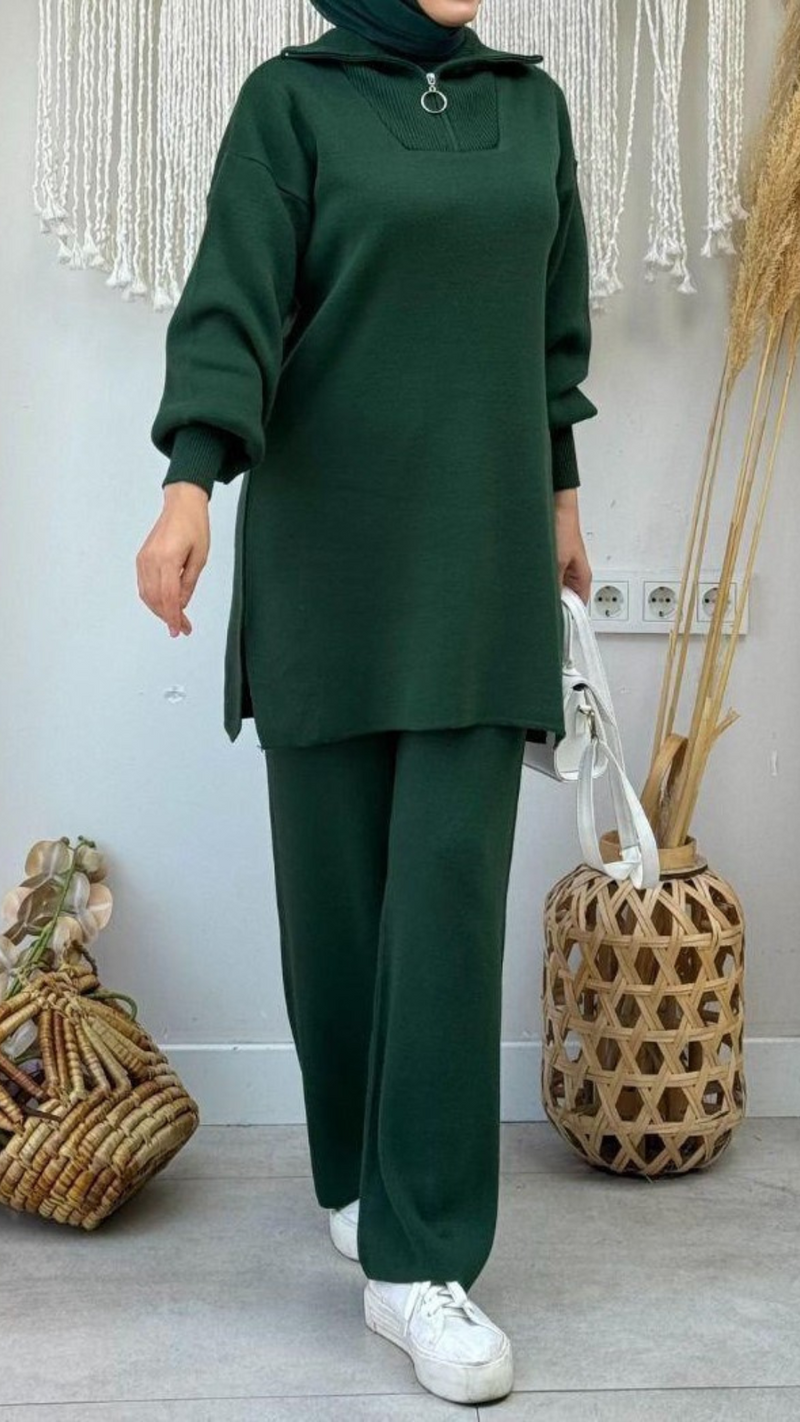 Emerald Knit Set