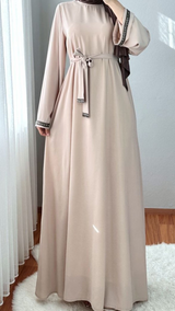 Taupe Maxi Abaya (Turkey)