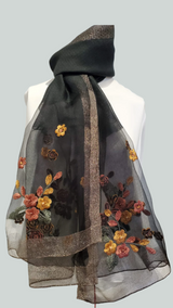 Embroidered Fancy Scarf