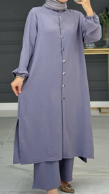 Long Tunic Set (Earl Grey)