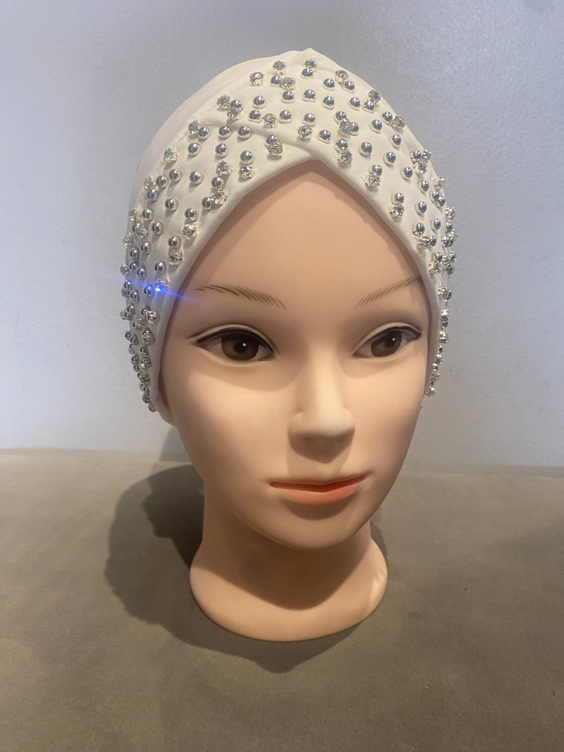 Hijab Bling Head Wraps Bling Diamonds Star Jersey Hijab Scarf