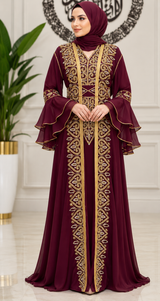 Embroidery Kaftan/Jalabiya