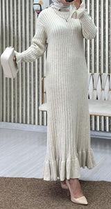 Knit Long Maxi (Beige)