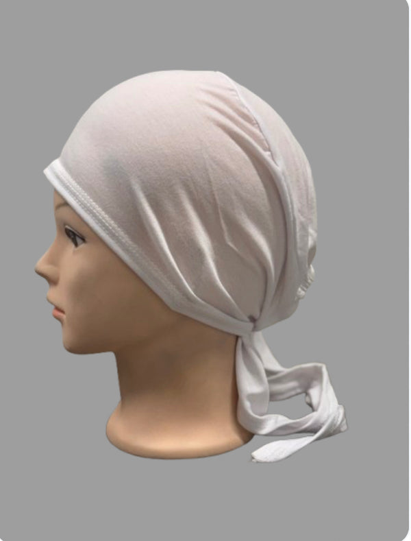 Bandana Tie-back Under Caps