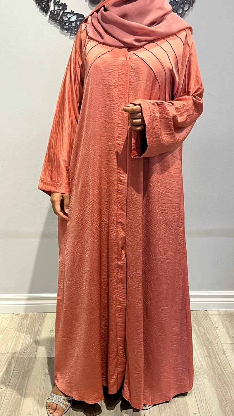 Front Open Classic Abaya