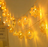 Metal Lanterns with LED lights