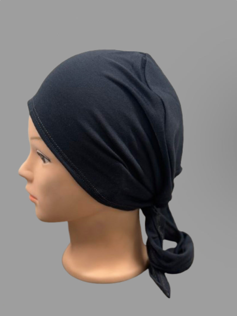 Bandana Tie-back Under Caps