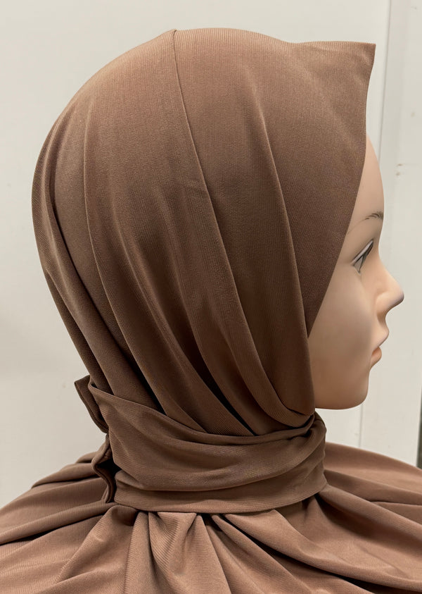 Snap Button Instant Scarf (Turkey)