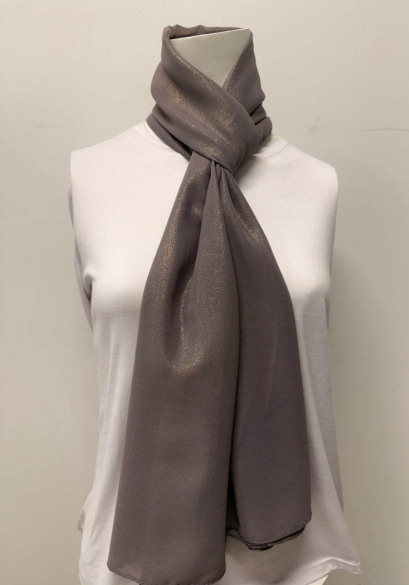 Shimmer Chiffon Scarf