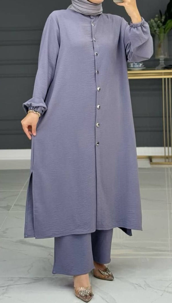 Long Tunic Set (Earl Grey)