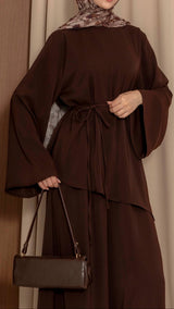 Pamuk Co-Ord Set/Brown