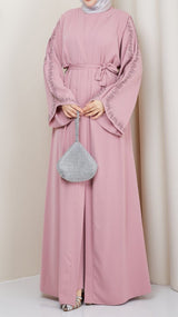 Grace Abaya Set -Soft Pink