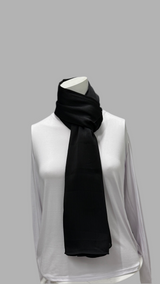 Crinkle silk scarf