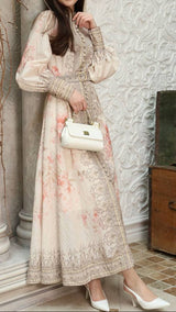 Coral Blossom Maxi