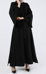 Chic Black Abaya Set