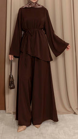 Pamuk Co-Ord Set/Brown