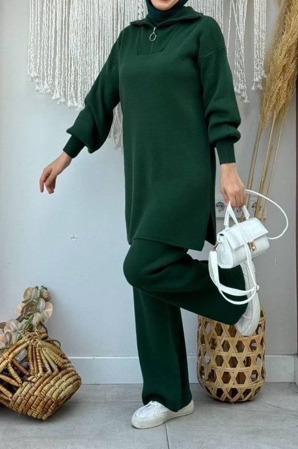 Emerald Knit Set