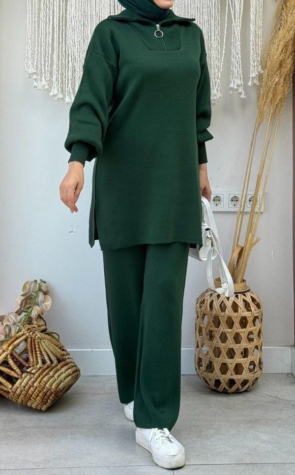 Emerald Knit Set