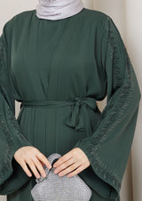 Grace Abaya Set -Olive Mist