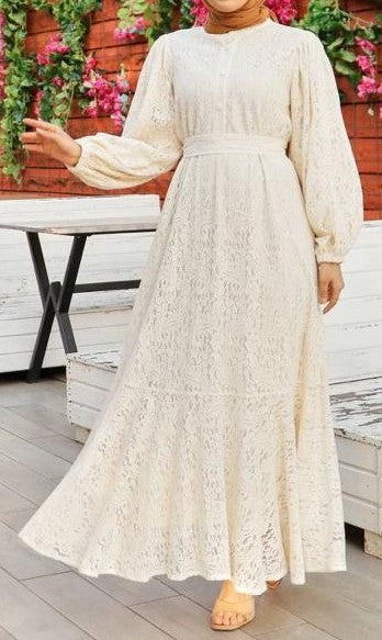 Ivory Lace Dress (Turkey)