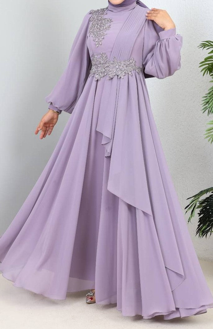 Lilac Vintage Party Dress