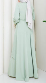 Trendy Layered Maxi (Mint)