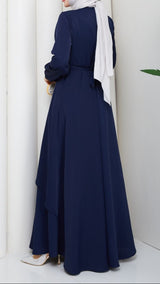 Trendy Layered Maxi (Midnight Blue)